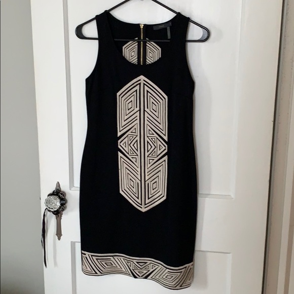 Black & Cream THML Dress - Sz Small NWOT - Picture 8 of 8